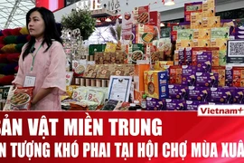 Sản vật miền Trung gây "thương nhớ" tại sự kiện Hội chợ Mùa Xuân 2026