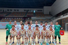 Đội tuyển futsal Việt Nam đặt mục tiêu lọt vào chung kết SEA Games 33-2025. (Ảnh: VFF)