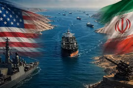 Số lượng tàu thuyền đi qua eo biển Hormuz lại giảm mạnh sau lệnh đóng cửa