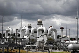 Trạm trung chuyển khí đốt tại Werne, miền Tây nước Đức. (Ảnh: AFP/TTXVN)