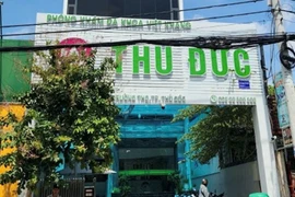 Phòng khám Đa khoa Việt Khang Thủ Đức được xác định là một điểm nóng trong hoạt động khám, chữa bệnh, thường xuyên bị người dân phản ánh tình trạng “vẽ bệnh, moi tiền". (Ảnh: SYT) 