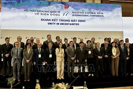 Các đại biểu dự Hội thảo. (Ảnh: TTXVN phát)