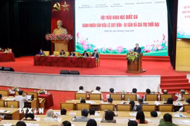 Quang cảnh hội thảo. (Ảnh: Thế Duyệt/TTXVN)