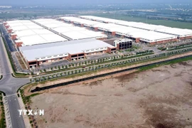 Khu công nghiệp Liên Hà Thái chủ trương ứng dụng công nghệ xanh, sạch. (Ảnh: Thế Duyệt/TTXVN)