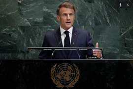 Binh sĩ tham gia một cuộc tập trận tại Biedrusko, Ba Lan, ngày 2/10/2025. (Ảnh: PAP/TTXVN)