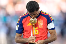 Quả bóng Vàng World Cup 2026 Rodri: Chìa khóa giúp Tây Ban Nha "lên đỉnh" thế giới
