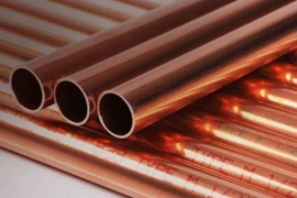 Sản phẩm ống đồng. (Ảnh: BNEWS/TTXVN)
