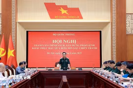 Quang cảnh hội nghị. (Ảnh: Tuấn Anh/TTXVN)