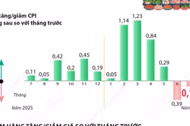 Chỉ số giá tiêu dùng tháng 7/2026 giảm 0,12% 
