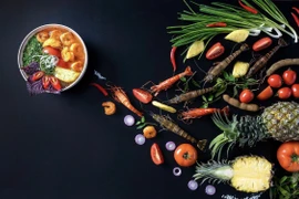 Nguyên liệu hữu cơ cao cấp được tuyển chọn kỹ lưỡng từ những vùng canh tác hàng đầu. (Ảnh: Vietnam+)