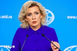 Người phát ngôn Bộ Ngoại giao Nga Maria Zakharova. (Ảnh: TASS/TTXVN)