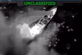 Mỹ tấn công tàu chở ma túy ở Thái Bình Dương. (Ảnh: Reuters)