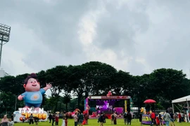 Lễ hội Tết Nguyên đán Nusantara 2026. (Ảnh: Đỗ Quyên/TTXVN)