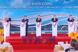 Khởi công tuyến đường sắt tốc độ cao liên vùng đầu tiên tại Việt Nam