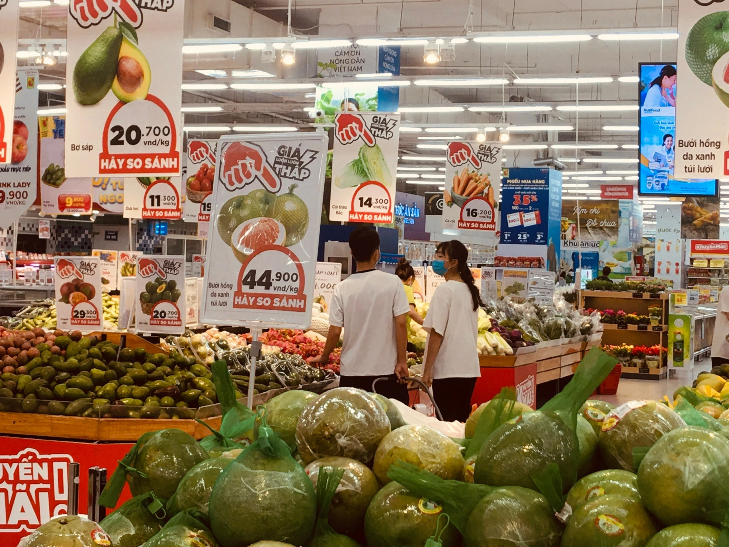 Chỉ số giá tiêu dùng tháng 2 tăng 1,14% dưới áp lực mua sắm dịp Tết