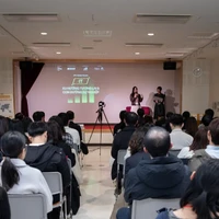 Sự kiện “VPJ Career Forum: IT - Xu hướng tương lai & Con đường sự nghiệp” diễn ra tại Tokyo, Nhật Bản. (Ảnh: Xuân Giao/TTXVN)