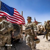 Binh sỹ quân đội Mỹ. (Ảnh: AFP/TTXVN)