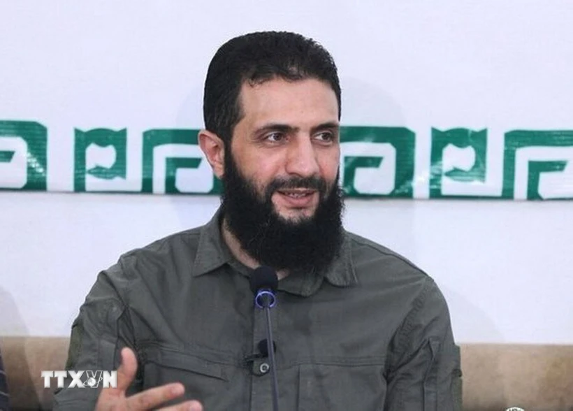 Ông Ahmed al-Sharaa, thủ lĩnh nhóm Hồi giáo Hayat Tahrir al-Sham (HTS) tại Syria. (Ảnh: IRNA/TTXVN)