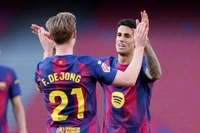 Barcelona đòi lại ngôi đầu La Liga từ Real Madrid. (Nguồn: Getty Images)