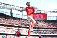 Declan Rice giúp Arsenal giành vé dự Champions League. (Nguồn: