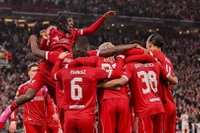 Liverpool ngược dòng vào tứ kết Champions League. (Nguồn: X)