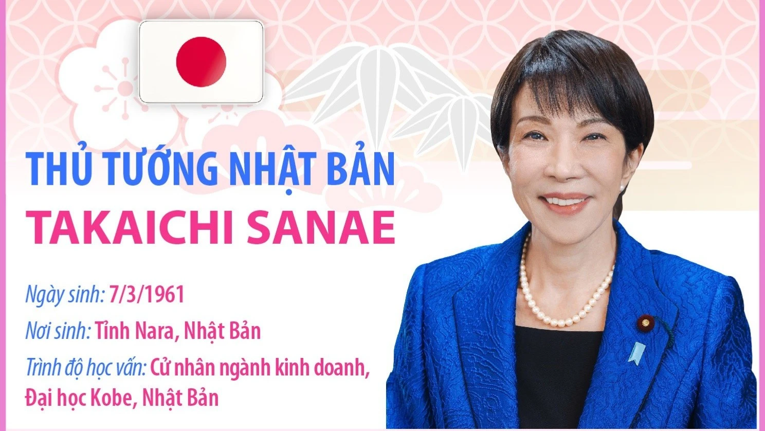Thủ tướng Nhật Bản Takaichi Sanae sắp thăm chính thức Việt Nam