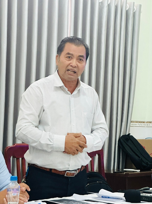 Bác sĩ Võ Công Đoàn - Phó Giám đốc Trung tâm Kiểm soát bệnh tật Đồng Tháp. (Ảnh: T.G/Vietnam+) VNP_anh 2.jpg