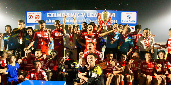 Bình Dương áp đảo trong đội hình tiêu biểu V-League 2014 ảnh 1