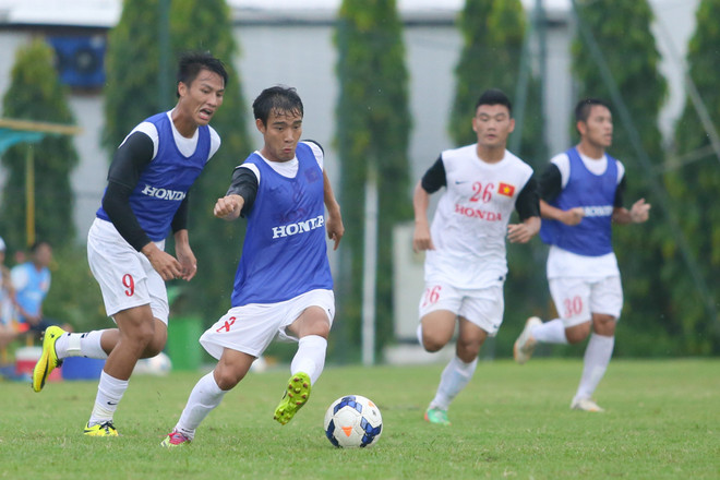 [Photo] Bộ khung đội Olympic Việt Nam dự Asiad đang dần định hình ảnh 1