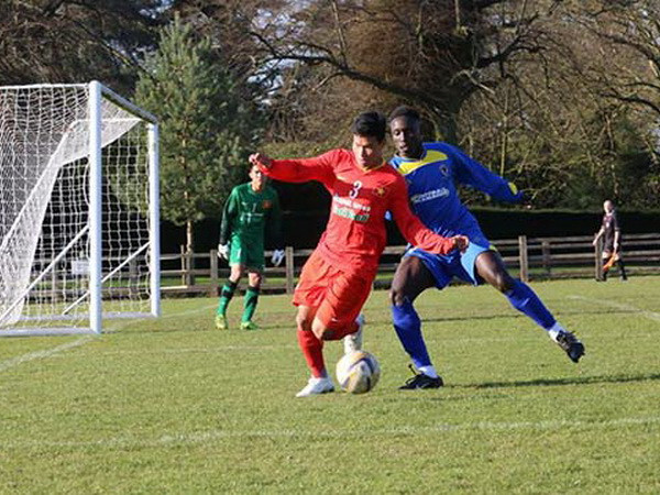 Chùm ảnh U19 Việt Nam hòa U19 Wimbledon đầy tiếc nuối ảnh 5