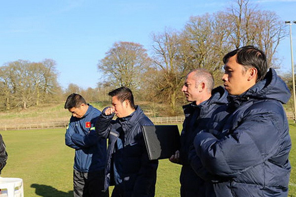 Chùm ảnh U19 Việt Nam hòa U19 Wimbledon đầy tiếc nuối ảnh 10