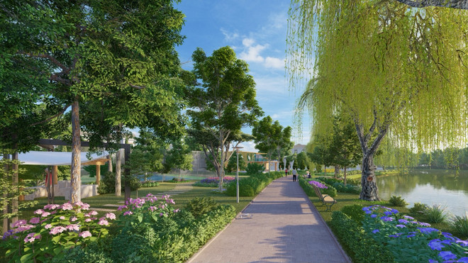 Cư dân trẻ hiện đại lựa chọn không gian sống xanh tại đô thị vệ tinh ảnh 4