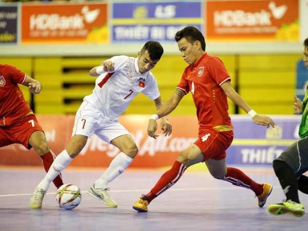 Phơi áo trước Myanmar, Futsal Việt Nam kết thúc giải trong thất vọng ảnh 1