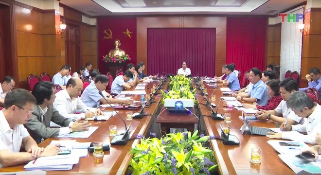 Buổi làm việc của lãnh đạo Thành phố Hải Phòng cùng Tập đoàn FLC. (Ảnh: CTV) Thống nhất chủ trương đầu tư toà tháp 6 sao của Tập đoàn FLC ảnh 3