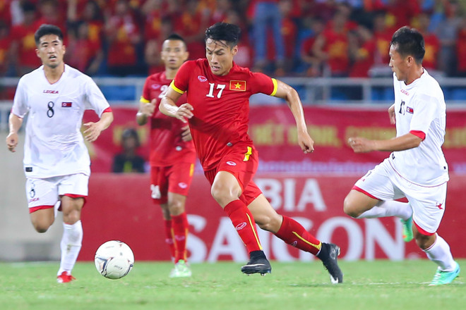 [Photo] Công Phượng buồn bã nhìn tuyển Việt Nam cầm hòa Triều Tiên ảnh 11