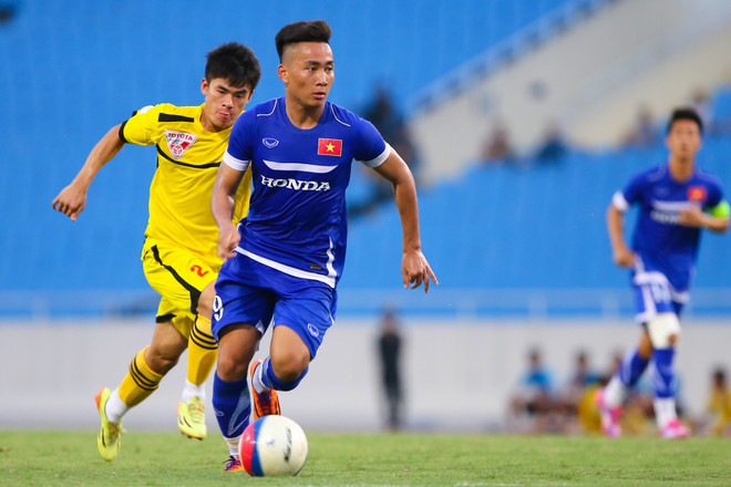 [Photo] Công Phượng và Văn Toàn “nhảy múa” trước hàng thủ Hải Phòng ảnh 11