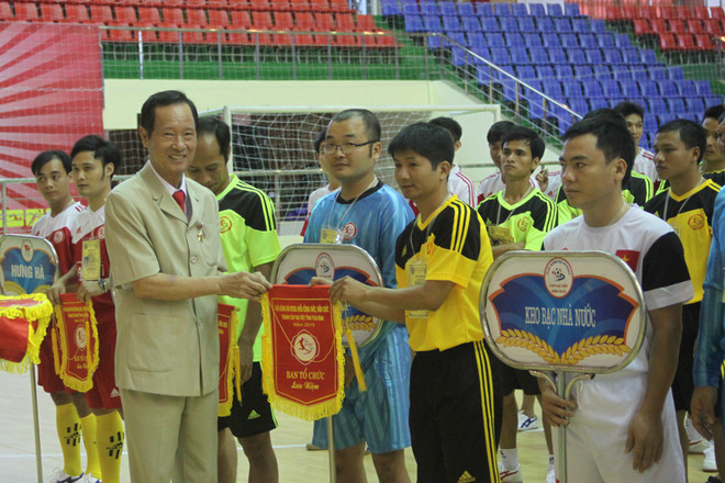 Khai mạc giải bóng đá futsal Thái Bình tranh cúp Đại Việt 2015 ảnh 2