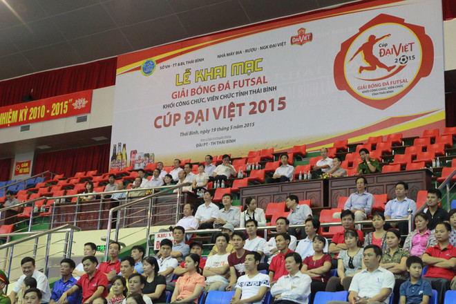 Khai mạc giải bóng đá futsal Thái Bình tranh cúp Đại Việt 2015 ảnh 9