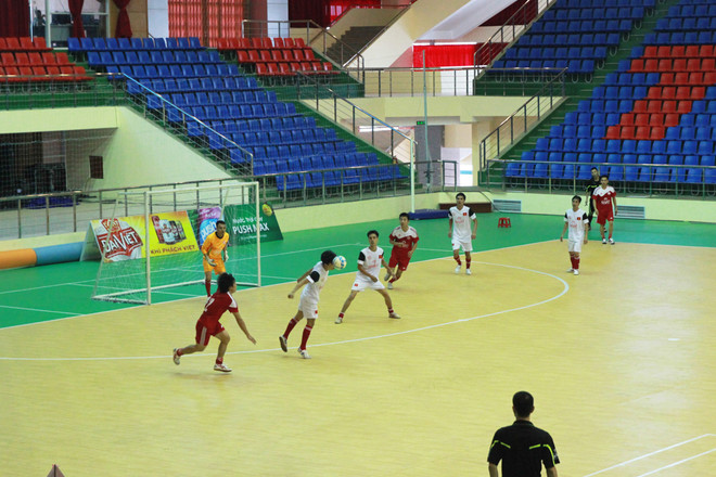 Khai mạc giải bóng đá futsal Thái Bình tranh cúp Đại Việt 2015 ảnh 13