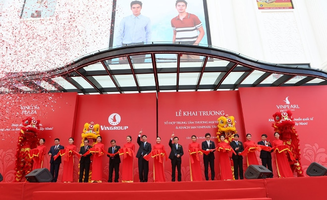 Lễ khai trương khách sạn Vinpearl Tây Ninh. (Ảnh: CTV) Khám phá khách sạn 5 sao đầu tiên tại vùng đất Tây Ninh ảnh 1