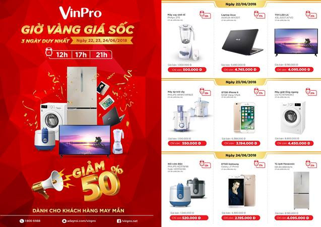 Vinpro ưu đãi hấp dẫn lên tới 50% trong mùa Wolrd Cup ảnh 3