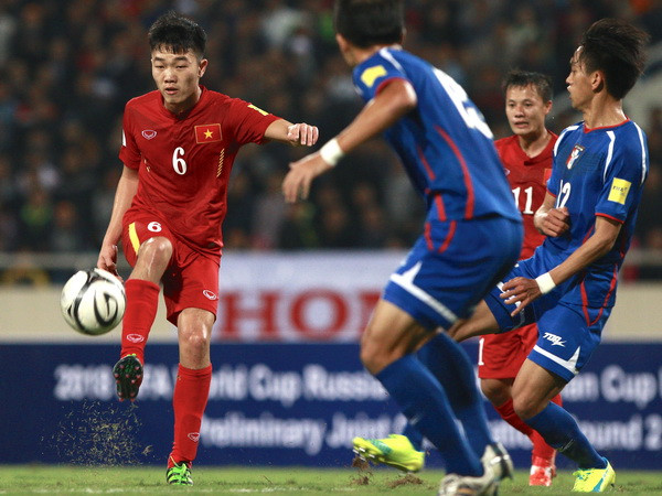 Hữu Thắng mang bộ khung chiến thắng của Việt Nam thách đấu Iraq ảnh 1