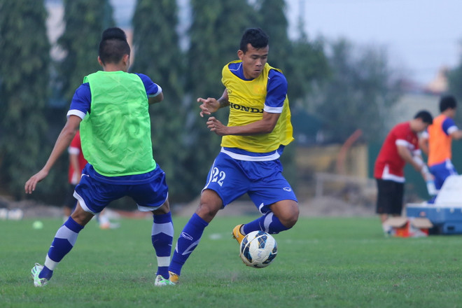 Hậu vệ Olympic Việt Nam tự tin trước trận gặp á quân V-League ảnh 1