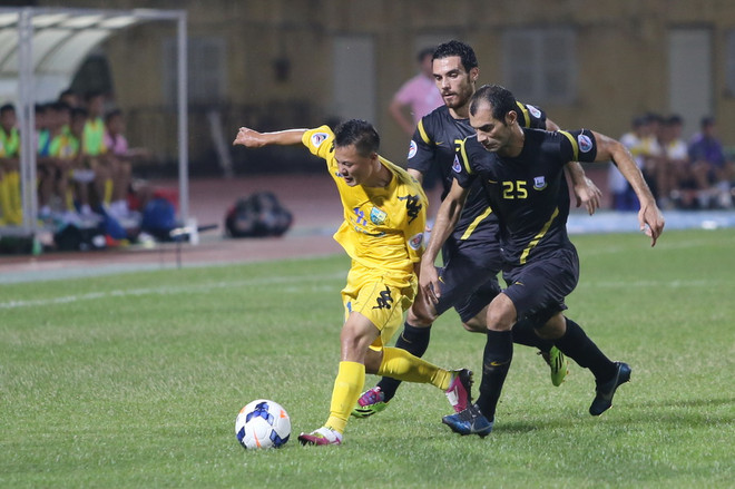Hà Nội T&T thất bại toàn diện trước đội bóng Iraq ảnh 1