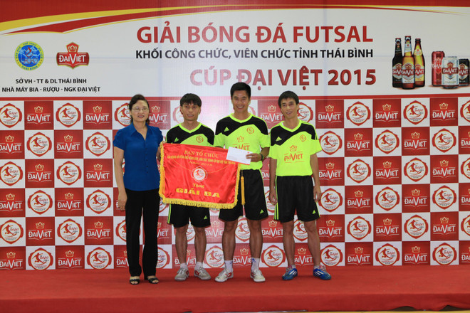Đội Sở Y tế Thái Bình vô địch Giải bóng đá Futsal tranh Cúp Đại Việt ảnh 5