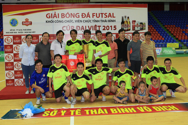 Đội Sở Y tế Thái Bình vô địch Giải bóng đá Futsal tranh Cúp Đại Việt ảnh 3