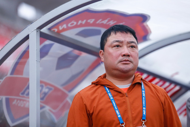 HLV Trương Việt Hoàng: Không có khán giả là thiệt thòi của Hải Phòng ảnh 2