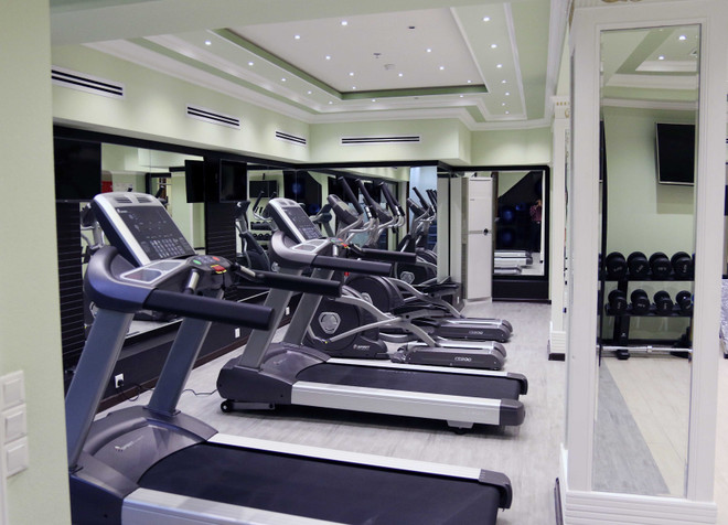 [Photo] Cận cảnh khách sạn cổ kính của tuyển Việt Nam ở Tajikistan ảnh 7