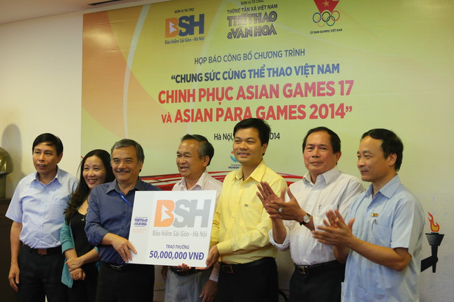 50 triệu đồng cho mỗi huy chương vàng tại Asiad Incheon ảnh 1