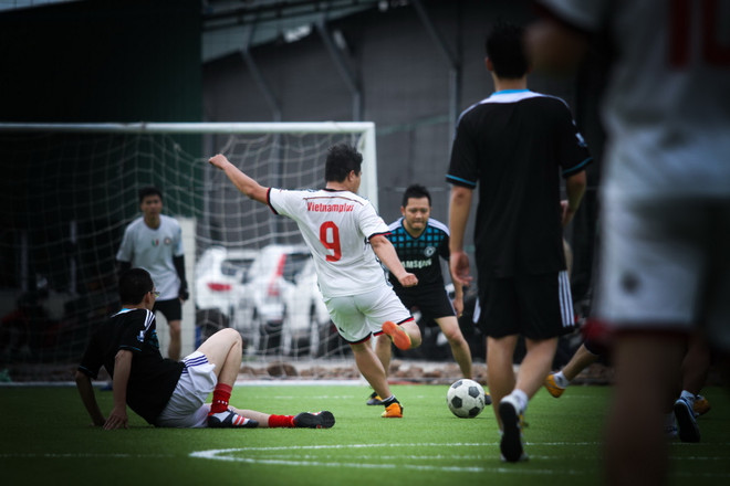 Đội bóng TVad vô địch giải phong trào UNIC OPEN 2016 ảnh 1